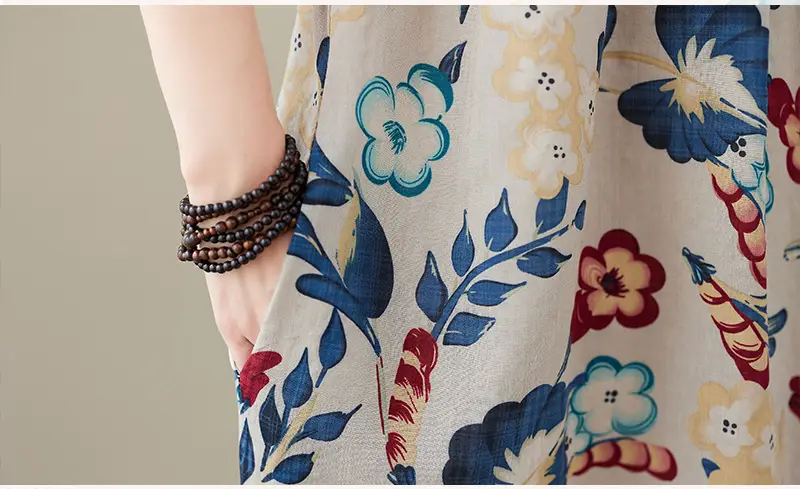 2023 Summer Loose Slimming Long Dress for Girls — feature 15