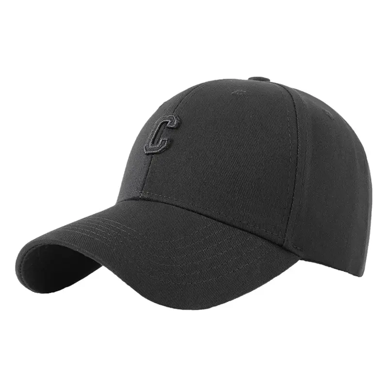 2025 Black Embroidered Baseball Cap for Men Women