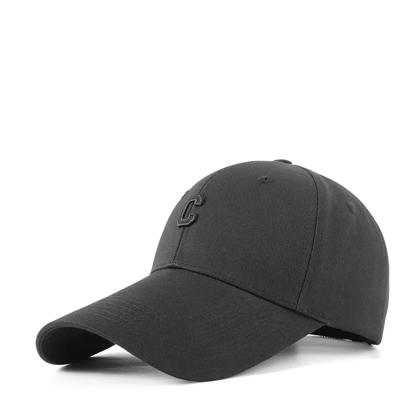 2025 Black Embroidered Baseball Cap for Men Women - Image 5