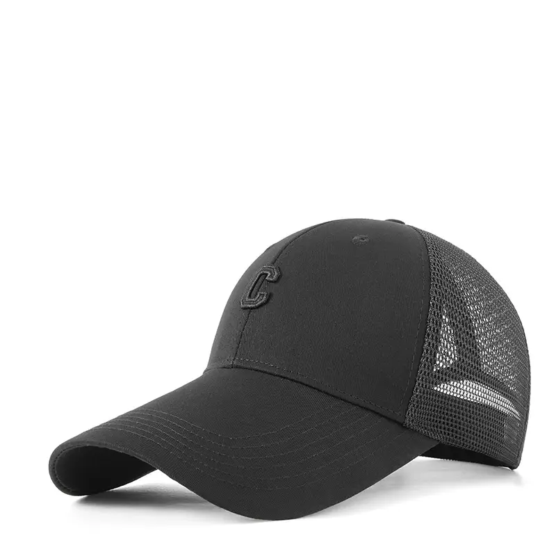 2025 Black Embroidered Baseball Cap for Men Women - Image 6