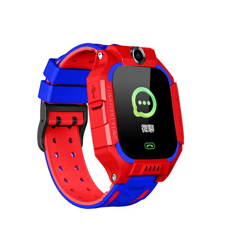Black Smart Watch with Silicone Band & Water Resistant