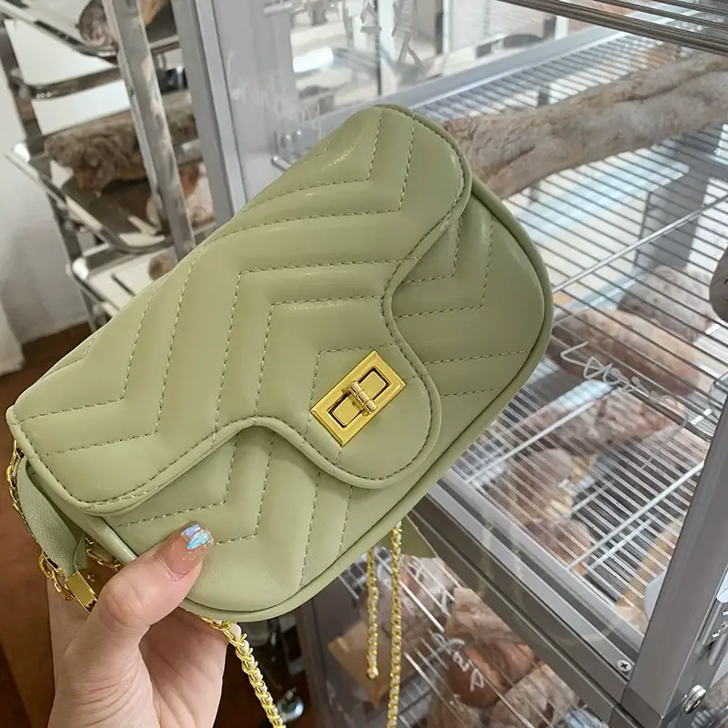 Chanel Style Black Quilted Crossbody Bag for Women — feature 2
