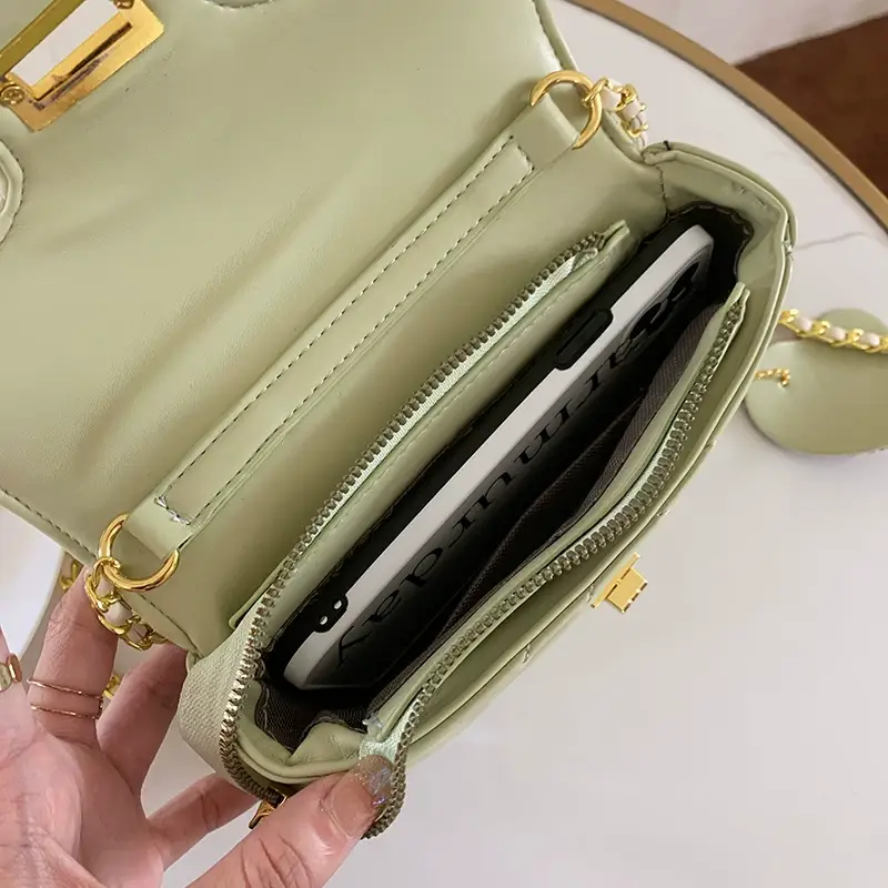 Chanel Style Black Quilted Crossbody Bag for Women — feature 3