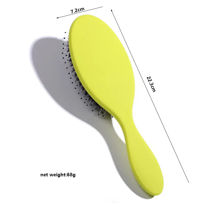 Blue Air Cushion Hair Brush with Elastic Paint Bristles