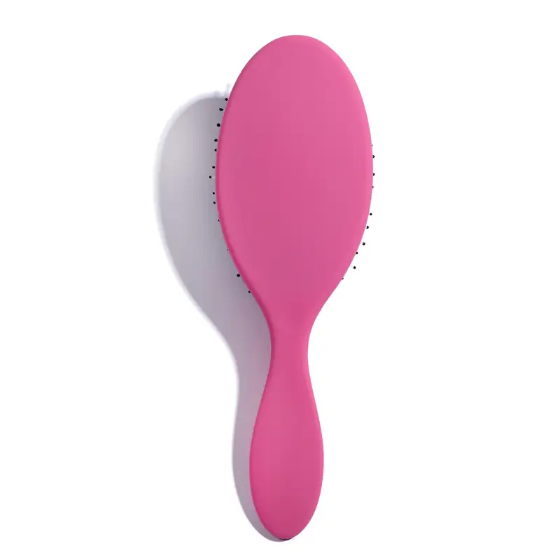 Blue Air Cushion Hair Brush with Elastic Paint Bristles
