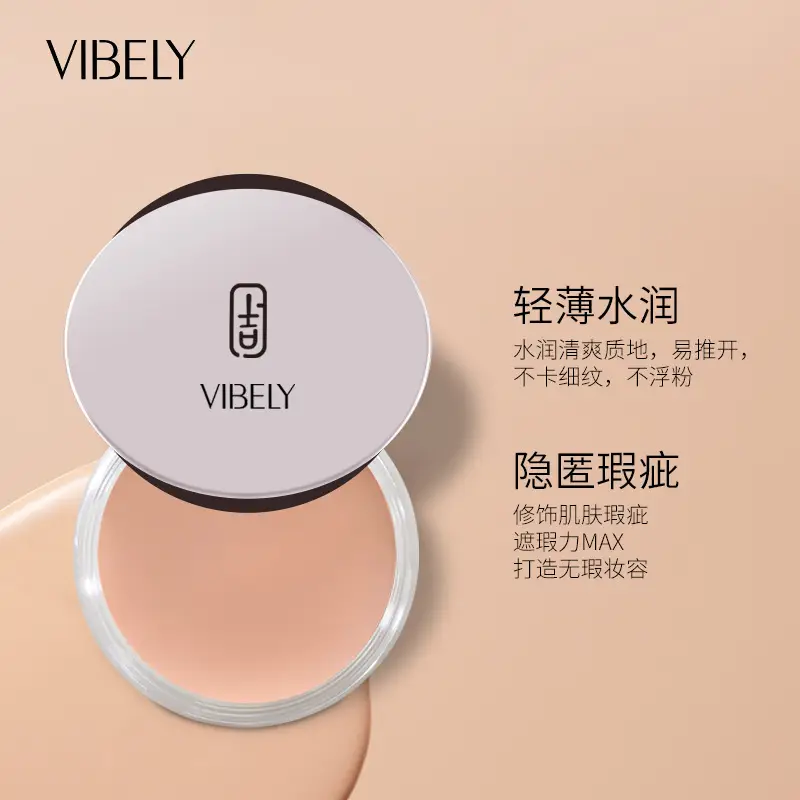 Vibely Waterproof Face Concealer Light Beige 140