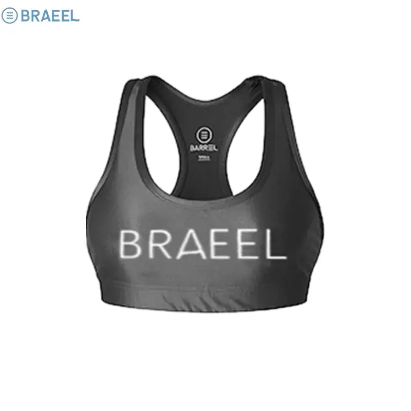 White Korean Women's Water Surfing Sports Bra - Image 2
