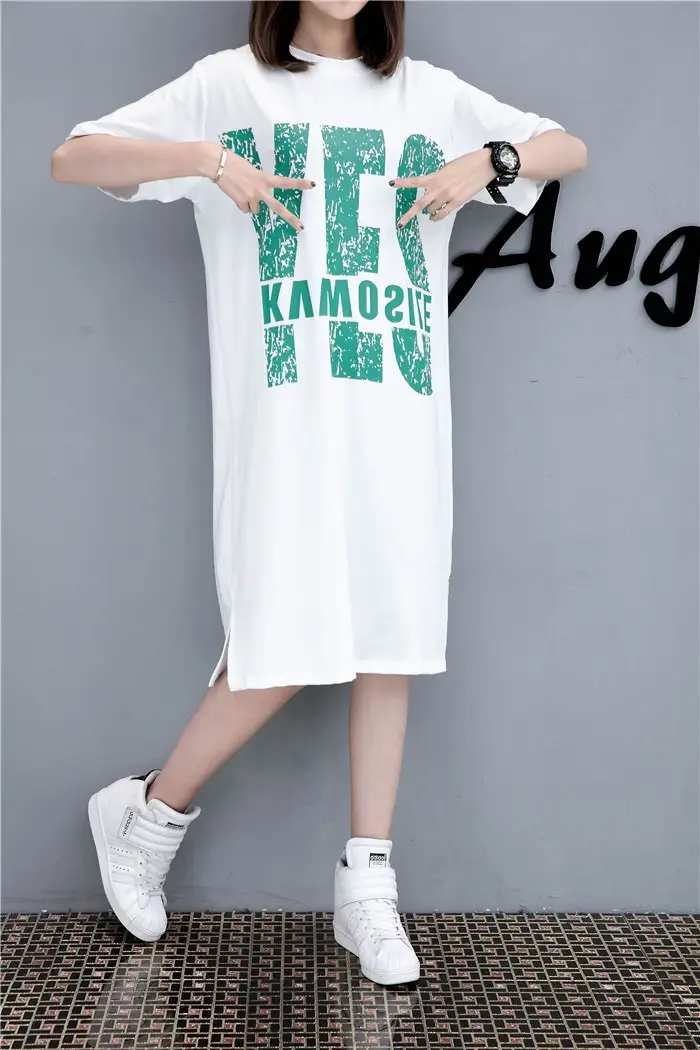 Maternity Printed Dress Mid-Length Summer Short Sleeve — feature 18
