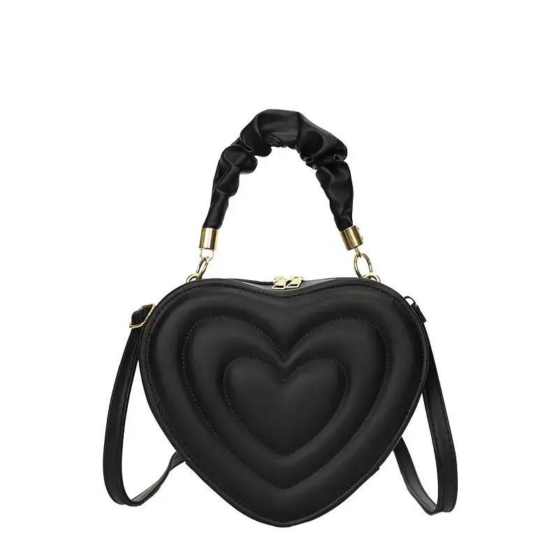 Heart Shape Brown Women's Shoulder Bag 2022