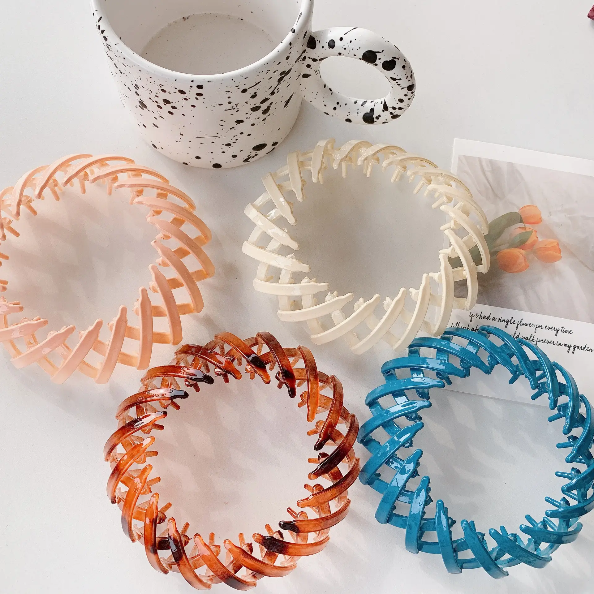 Colorful Bird's Nest Hair Curler Balls for Women - Image 18
