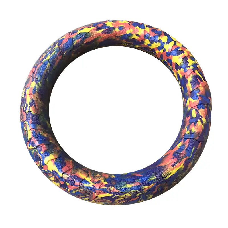 Pet Toy Labrador Dog Bite-Resistant Large Dog Interactive Boredom Relief Artifact Pull Ring with Rope Ball
