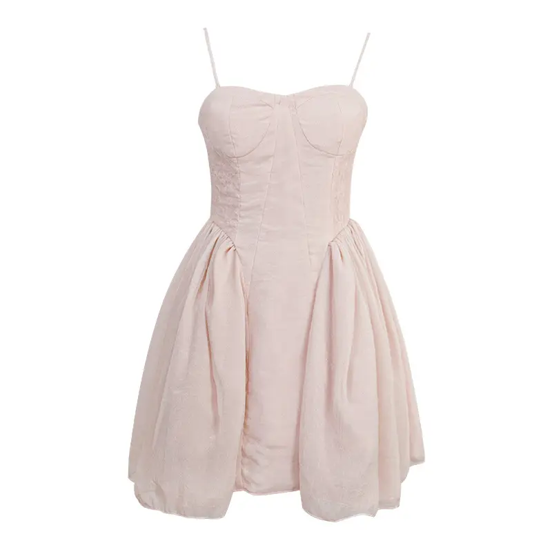 Women's Strapless Lace Dress Rose Forest Peony - Image 2