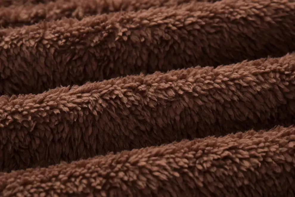 Women Brown Fleece Hoodie with Drawstring Cap — feature 24