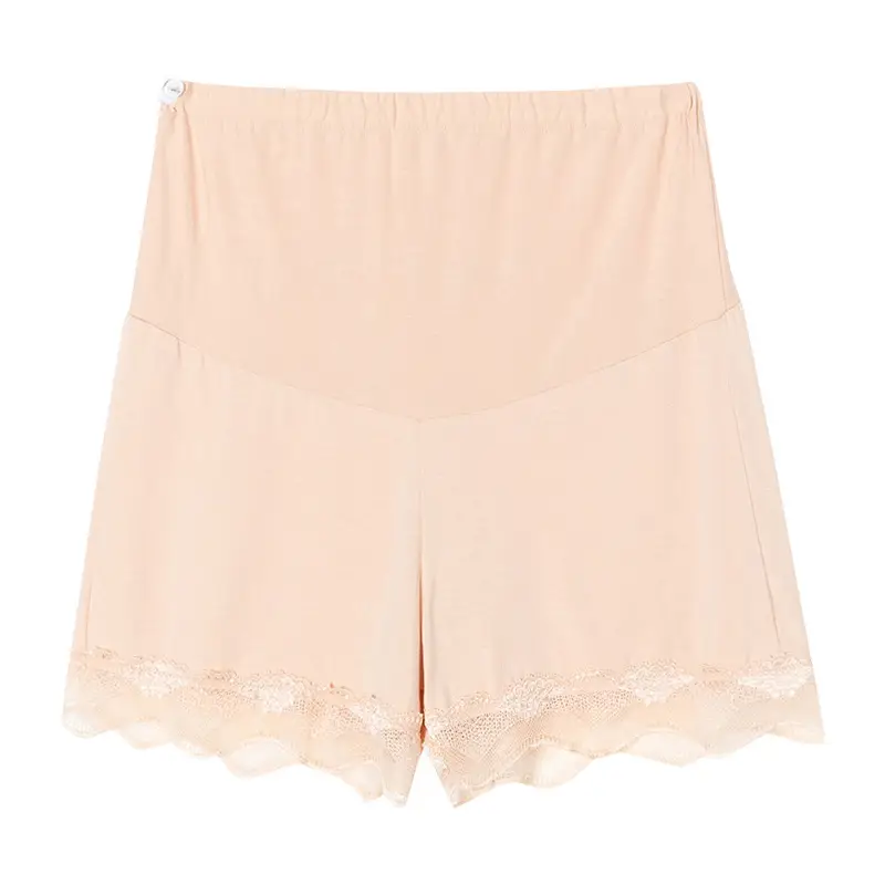 Black Lace Shorts for Pregnant Women Anti-Walking Safety - Image 11