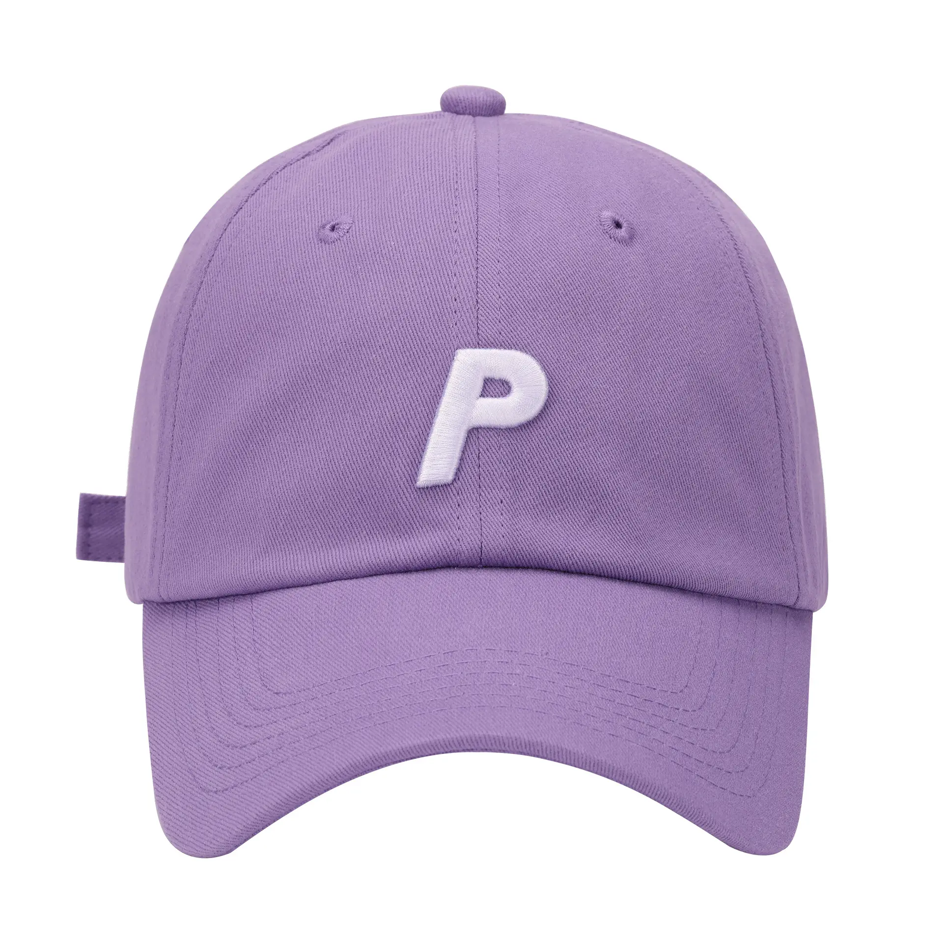 Women Olive Green P Cap with Adjustable Strap - Image 2