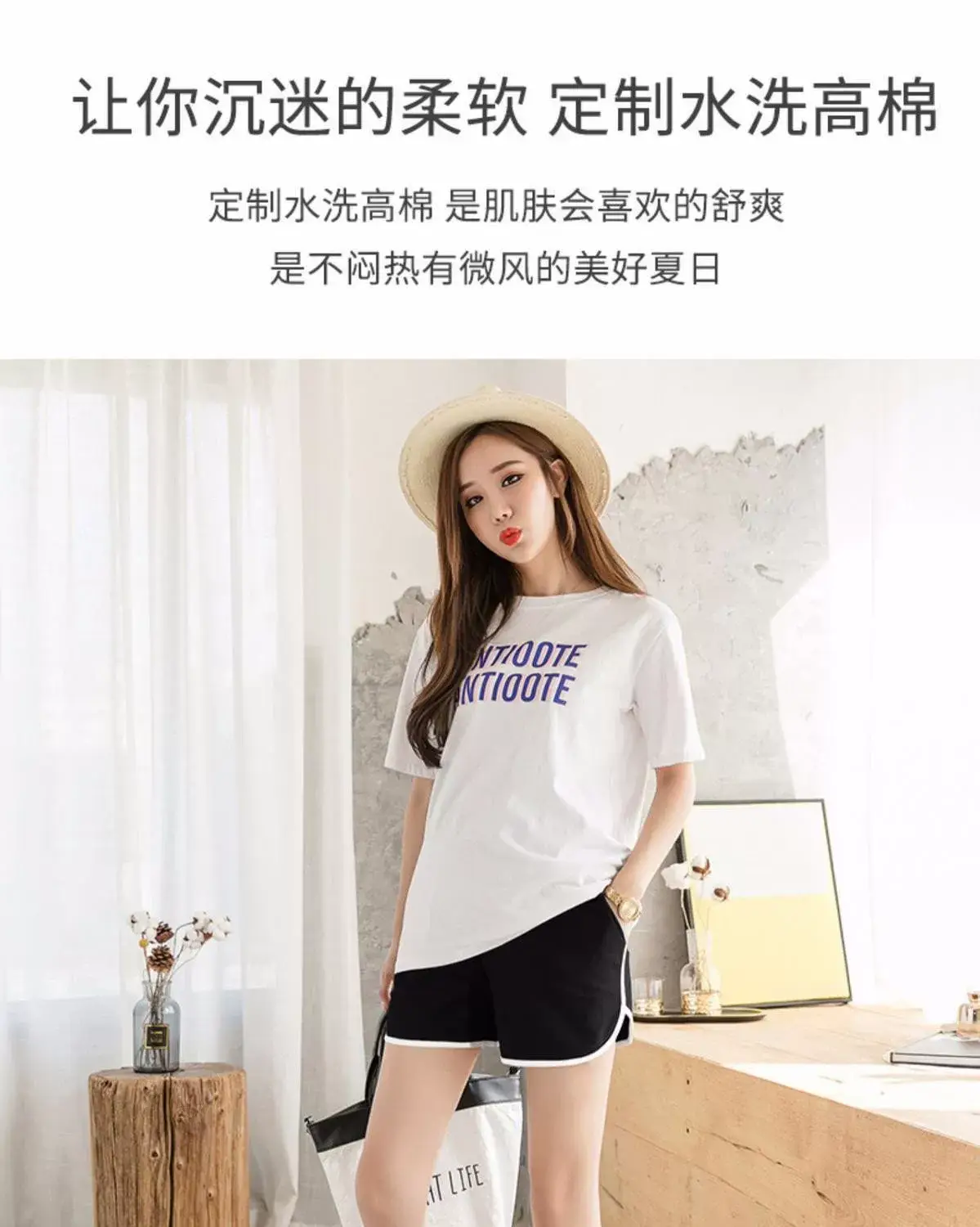 Pregnant Women Grey Shorts Spring Summer Leggings — feature 5