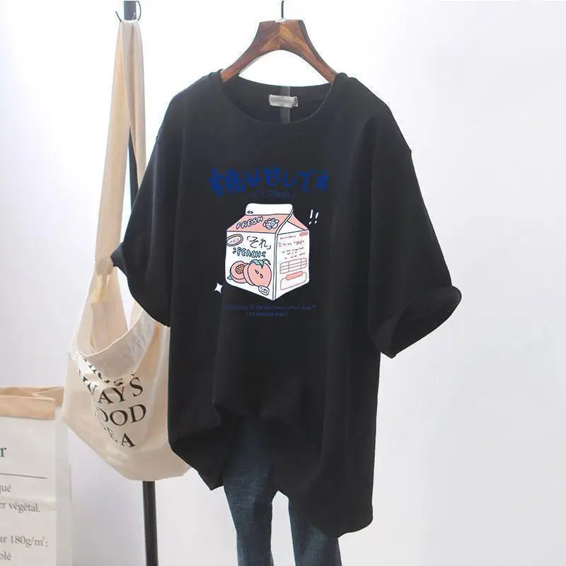 Maternity T-Shirt Nursing Top Going Out Summer Hot Mom Women Plus Size - Image 2