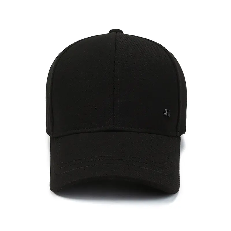 Men's Black Baseball Cap Travel Sunscreen Elderly Sports Cap - Image 5