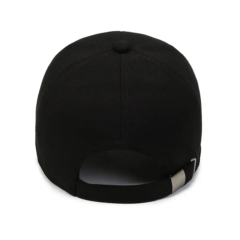 Men's Black Baseball Cap Travel Sunscreen Elderly Sports Cap - Image 8