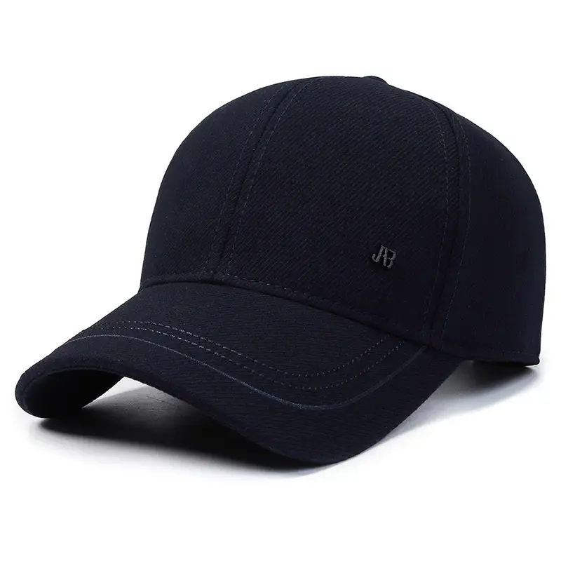 Men's Black Baseball Cap Travel Sunscreen Elderly Sports Cap - Image 2