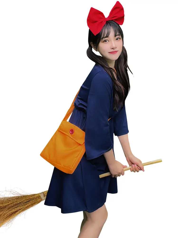 Two-Dimensional Adult Cosplay Costume Witch's Delivery Service Kiki Parent-Child Anime Cosplay