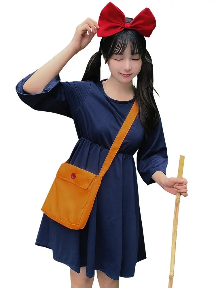Two-Dimensional Adult Cosplay Costume Witch's Delivery Service Kiki Parent-Child Anime Cosplay
