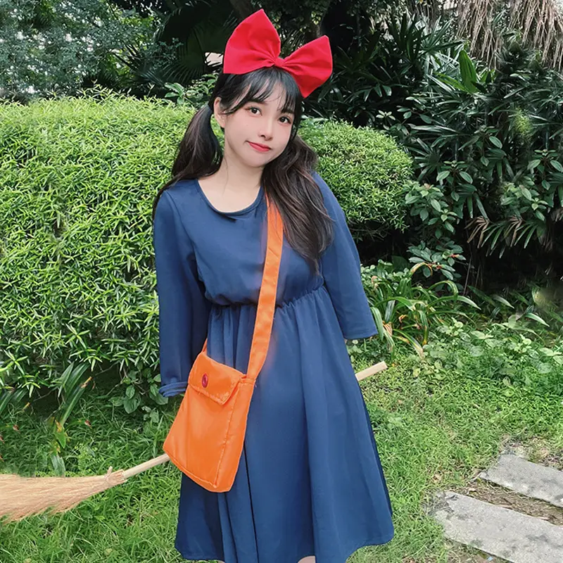 Two-Dimensional Adult Cosplay Costume Witch's Delivery Service Kiki Parent-Child Anime Cosplay — feature 11