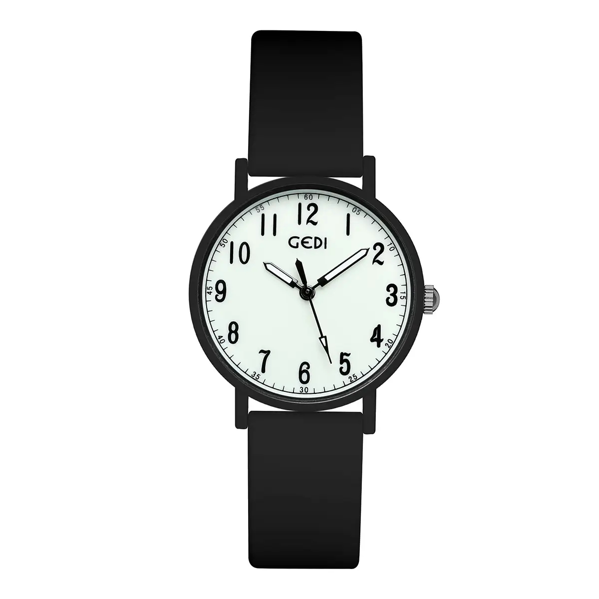 Goldie Silicone Student Watch Mint Green Waterproof Quartz - Image 5