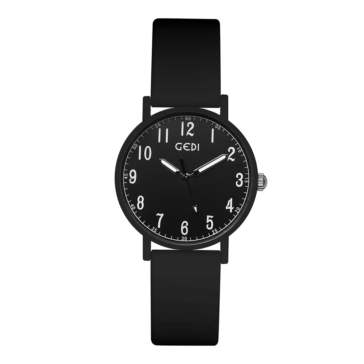 Goldie Silicone Student Watch Mint Green Waterproof Quartz - Image 6