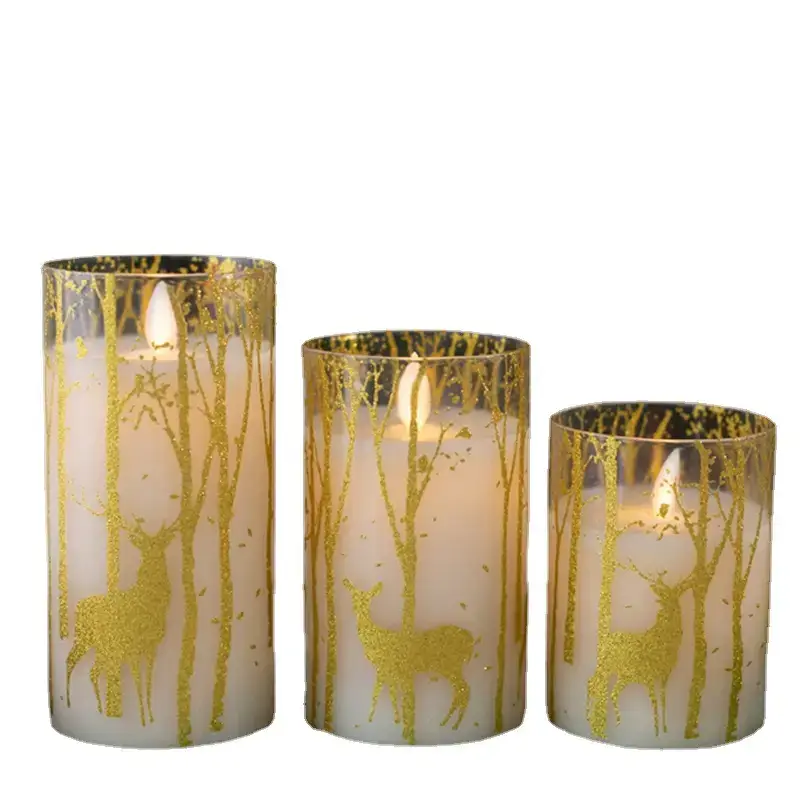 LED Electronic Candle for Christmas Holiday Atmosphere
