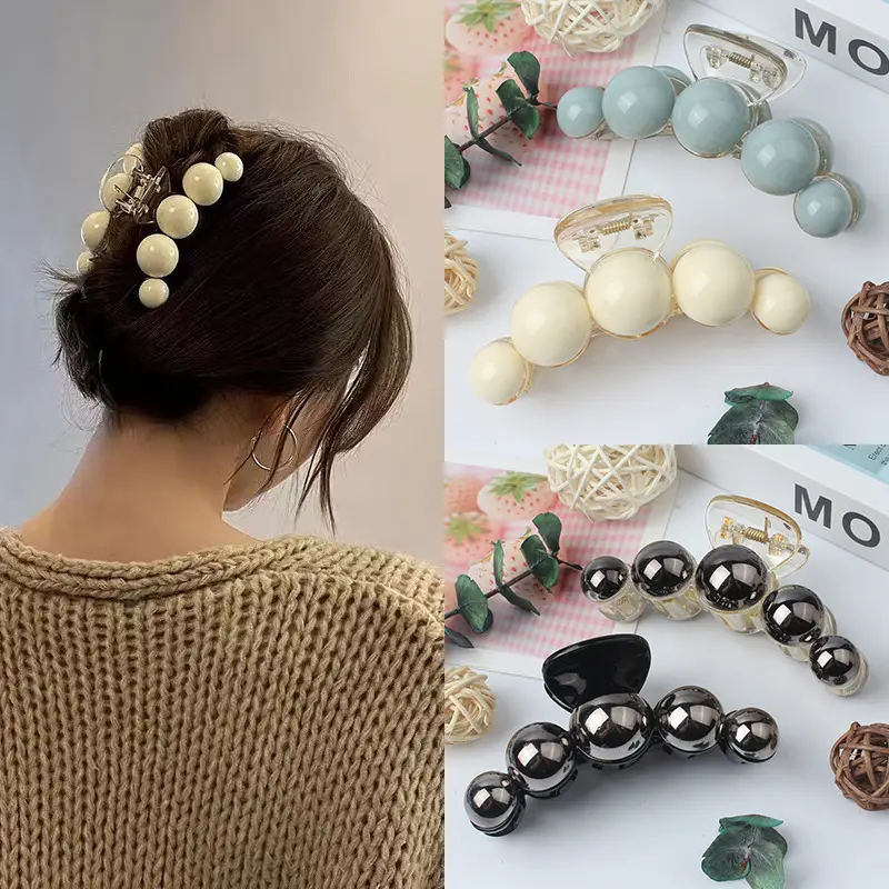 French Style Large Hair Grab Clip 30g Elegant Design - Image 18