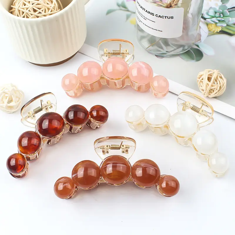 French Style Large Hair Grab Clip 30g Elegant Design - Image 19