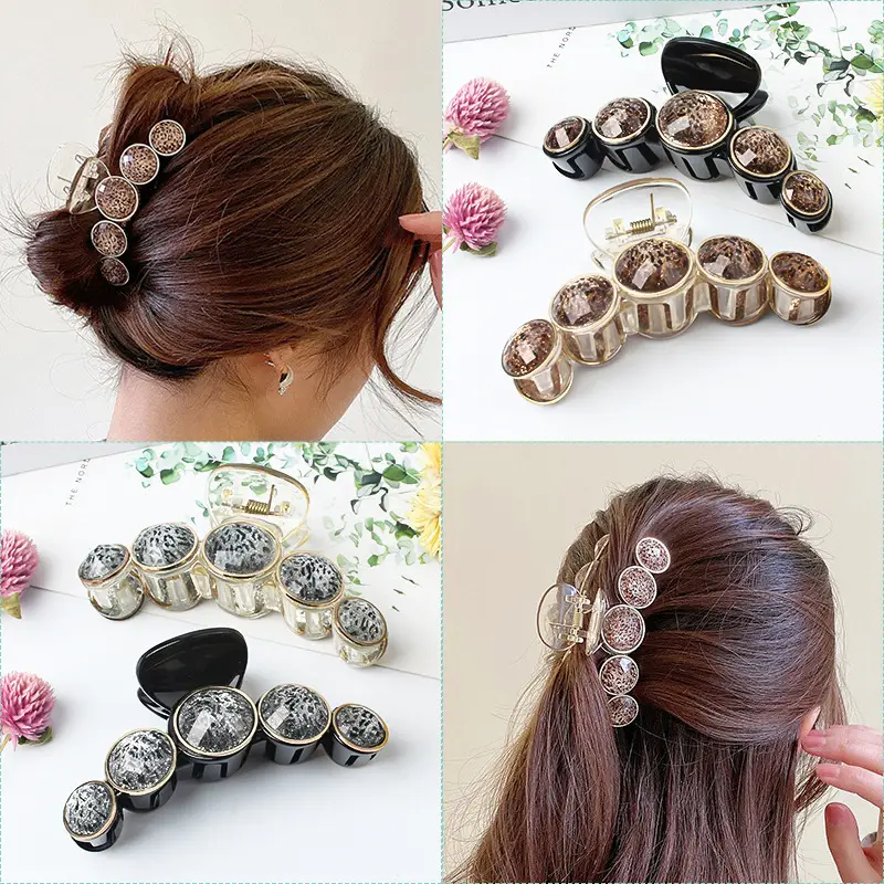 French Style Large Hair Grab Clip 30g Elegant Design - Image 20