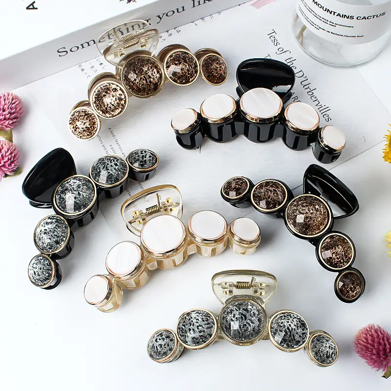 French Style Large Hair Grab Clip 30g Elegant Design - Image 21