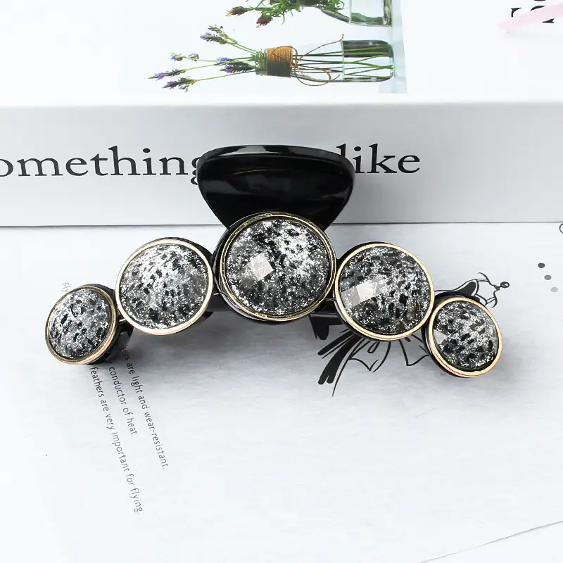 French Style Large Hair Grab Clip 30g Elegant Design - Image 14