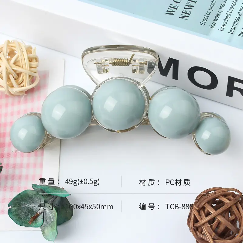 French Style Large Hair Grab Clip 30g Elegant Design - Image 3