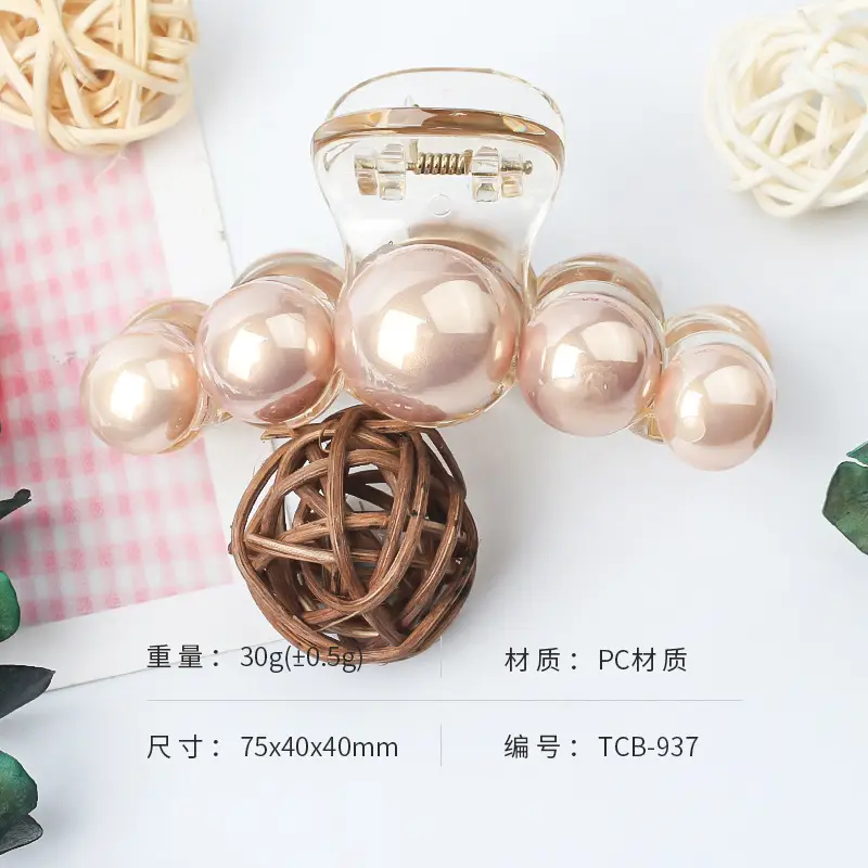 French Style Large Hair Grab Clip 30g Elegant Design - Image 5
