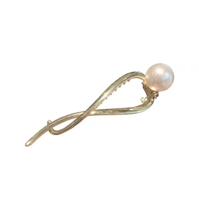 Pearl Head Clip for Women's Summer Hairpin - Image 5