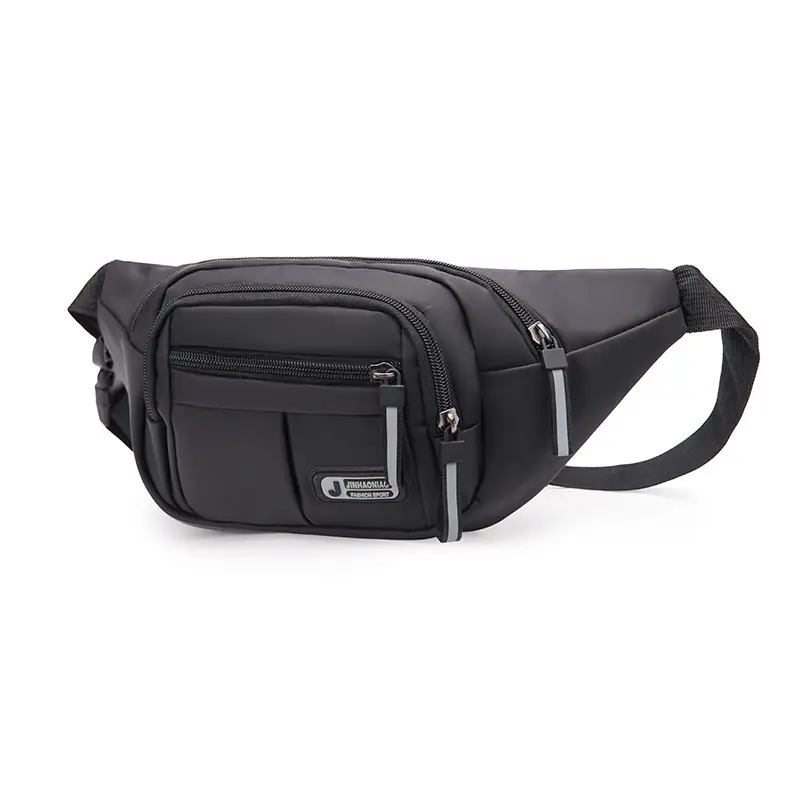 Men's Lightweight Crossbody Waist Bag Olive Green - Image 4
