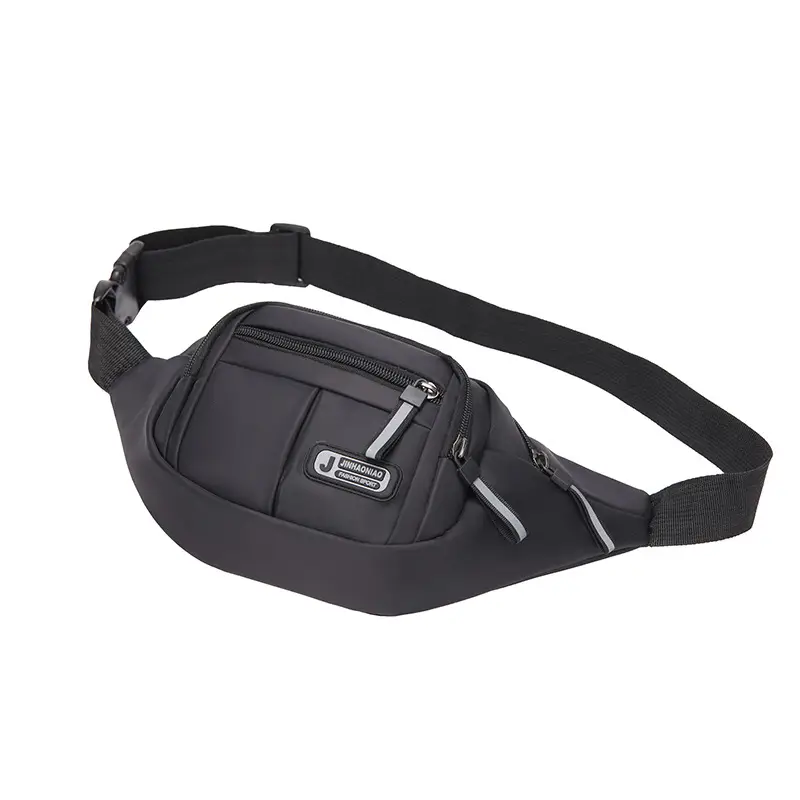 Men's Lightweight Crossbody Waist Bag Olive Green - Image 6