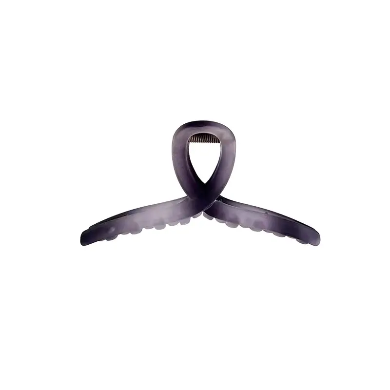 13cm Gradient Frosted Hair Clip for Girls