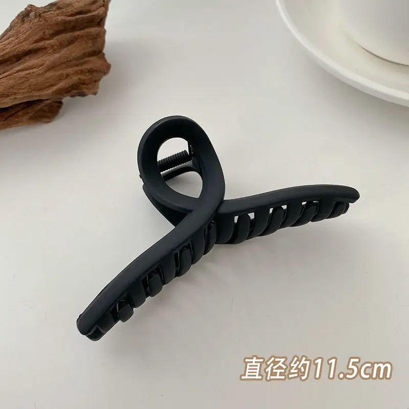 13cm Gradient Frosted Hair Clip for Girls