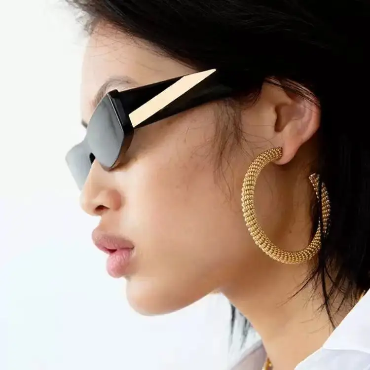 Retro Square Sunglasses for Women Men Street Style European American Hip Hop - Image 8