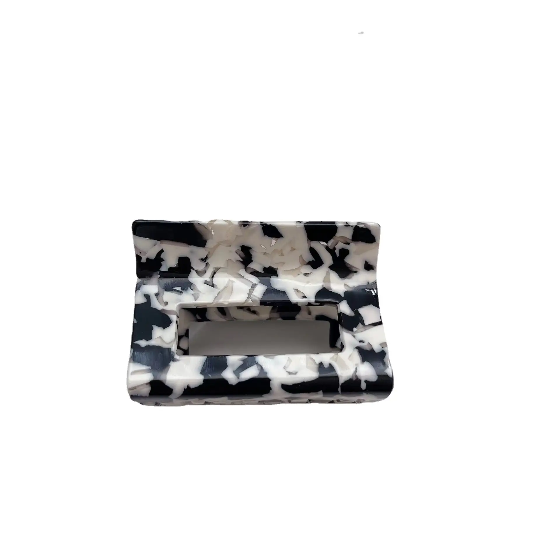 Xingyi Retro Cow Color Hair Clip Black White - Image 11