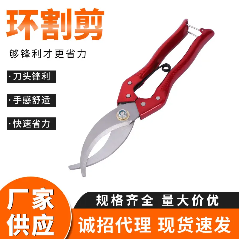 Ring Cutter Scissors Wholesale Fruit Tree Peeler Pruning Shears Garden Tools Greening Peeling Knife Ring Cutter Ring Cutter