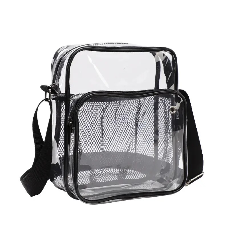 Transparent Waterproof Crossbody Bag for Men