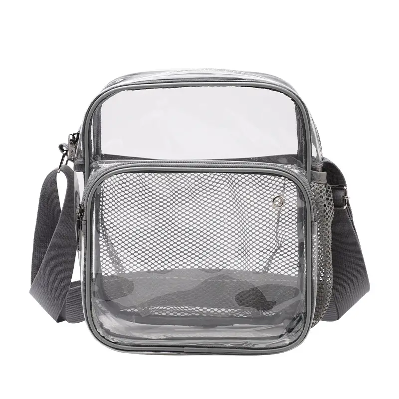 Transparent Waterproof Crossbody Bag for Men