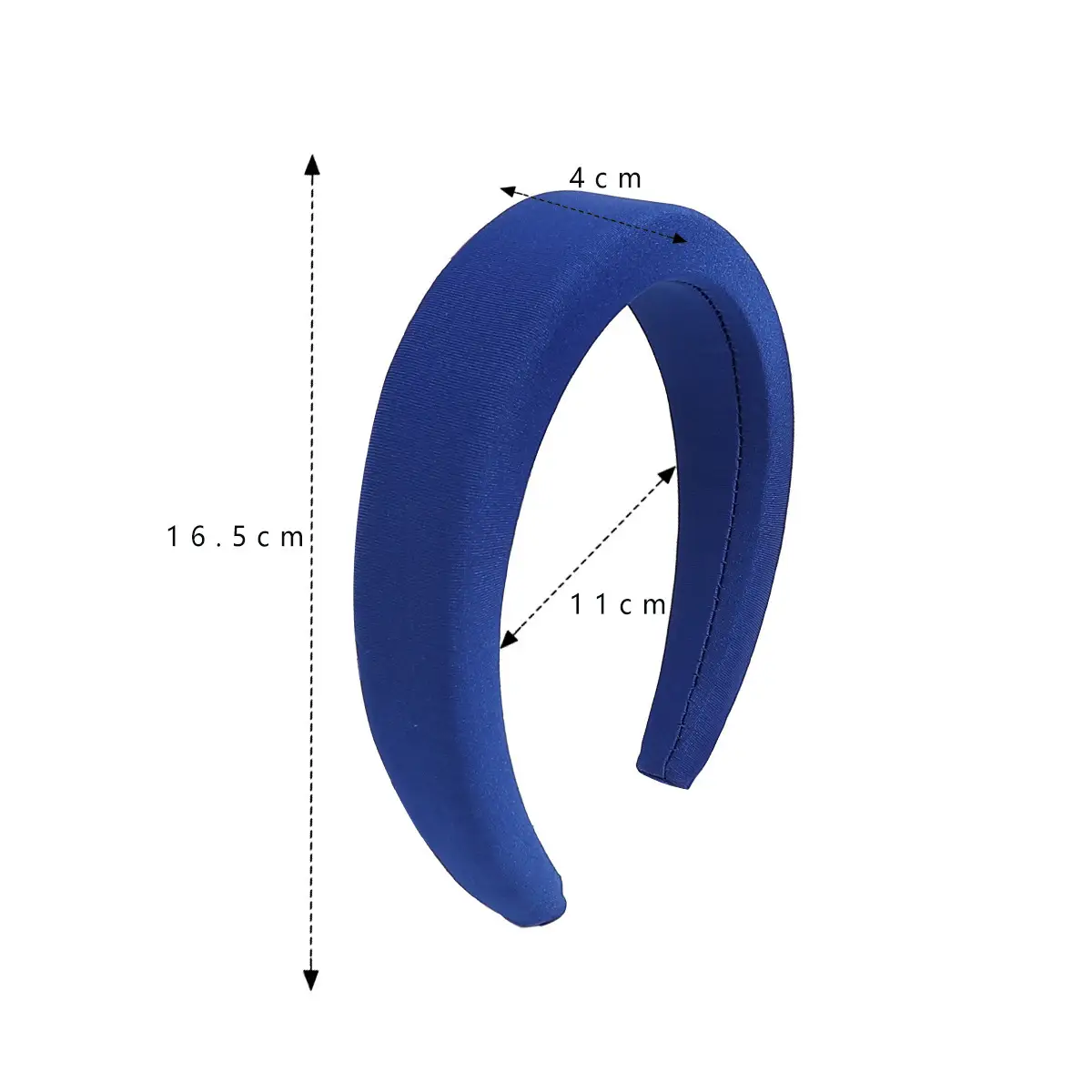 Blue Velvet Cranial Headband for Women — feature 37