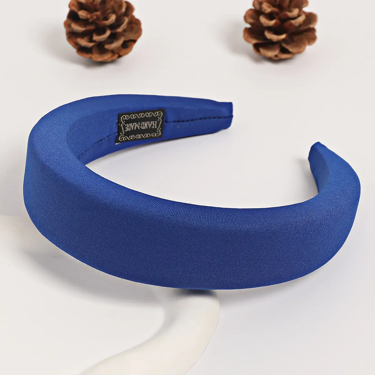 Blue Velvet Cranial Headband for Women — feature 42