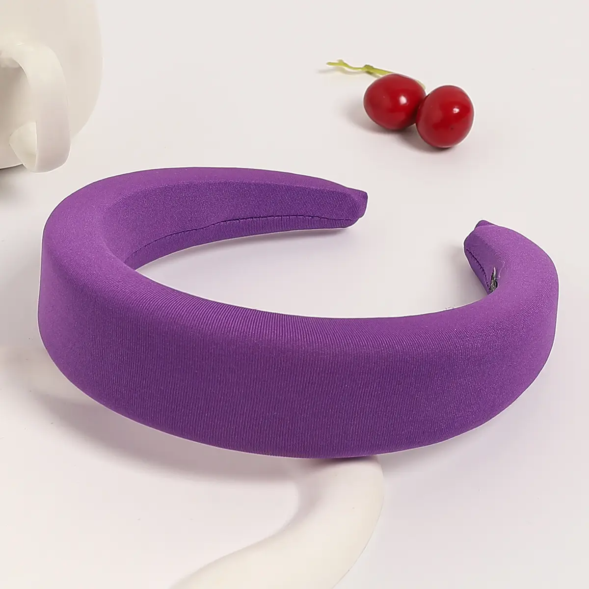 Blue Velvet Cranial Headband for Women — feature 47